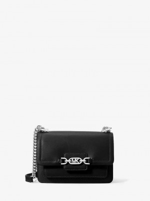 Michaelkors Heather Extra-Small Leather Negrii | SN-MK27234