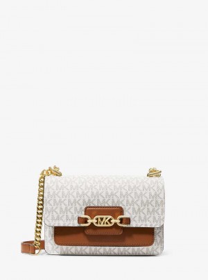 Michaelkors Heather Extra-Small Logo Galbeni Deschis | SN-MK27244