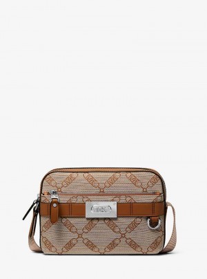 Michaelkors Hudson Empire Logo Jacquard Utility Maro | SN-MK28151