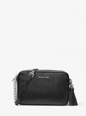 Michaelkors Jet Set Medium Logo Negrii | SN-MK27269