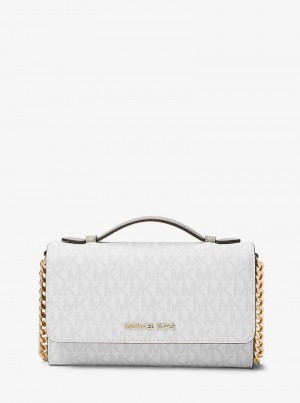 Michaelkors Jet Set Travel Medium Logo Albi | SN-MK27122