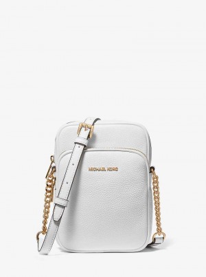 Michaelkors Jet Set Travel Medium Pebbled Leather Albi | SN-MK27259