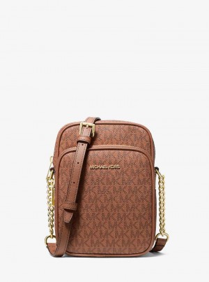 Michaelkors Jet Set Travel Medium Signature Logo Maro | SN-MK27235