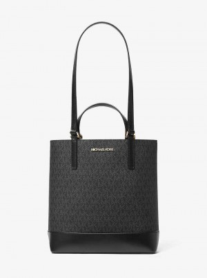 Michaelkors Kelli Small Signature Logo Negrii | SN-MK26848