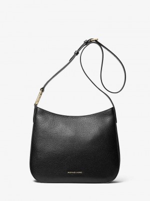 Michaelkors Kensington Large Pebbled Leather Negrii | SN-MK27192