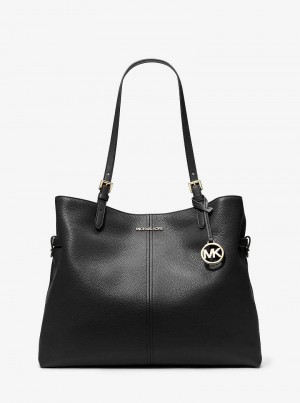 Michaelkors Lenox Large Leather Negrii | SN-MK26934