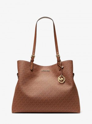 Michaelkors Lenox Large Signature Logo Maro | SN-MK26911