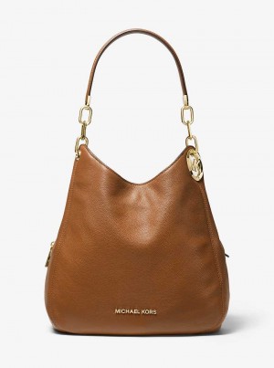 Michaelkors Lillie Large Pebbled Leather Maro | SN-MK27096