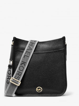 Michaelkors Luisa Large Pebbled Leather Negrii | SN-MK27273