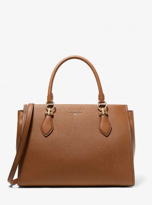 Michaelkors Marilyn Large Saffiano Leather Maro | SN-MK27303