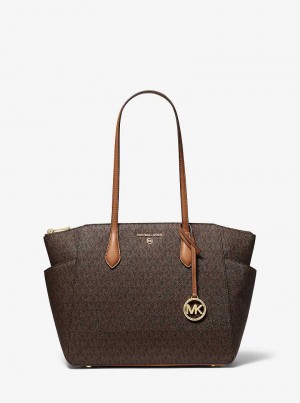 Michaelkors Marilyn Medium Logo Maro | SN-MK26890