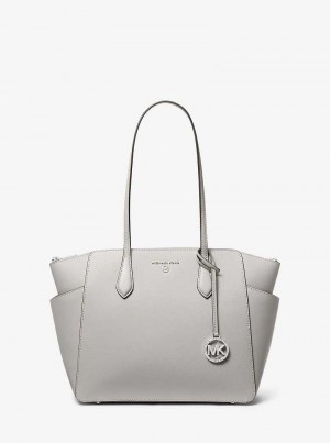 Michaelkors Marilyn Medium Saffiano Leather Gri | SN-MK26905