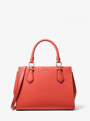 Michaelkors Marilyn Medium Saffiano Leather Corai | SN-MK27307