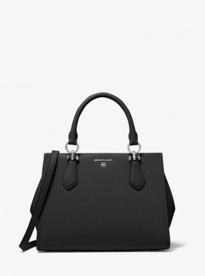 Michaelkors Marilyn Medium Saffiano Leather Negrii | SN-MK27315
