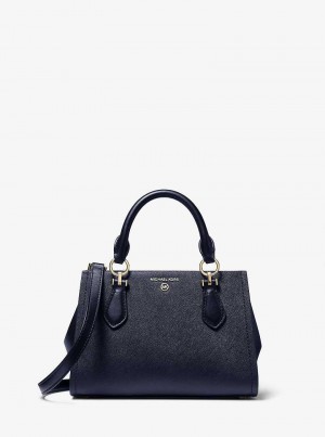 Michaelkors Marilyn Small Saffiano Leather Bleumarin | SN-MK27247