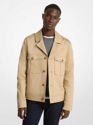 Michaelkors Organic Cotton Twill Kaki | SN-MK28110