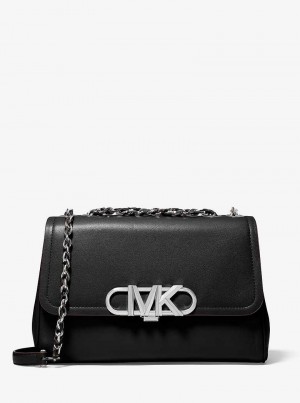 Michaelkors Parker Extra-Large Leather Negrii | SN-MK27083