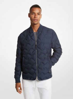 Michaelkors Quilted Albastri | SN-MK28102