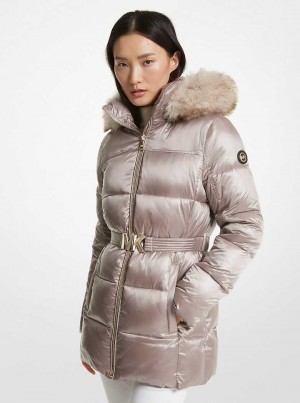 Michaelkors Quilted Gri | SN-MK26630