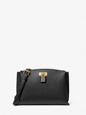 Michaelkors Ruby Medium Saffiano Leather Negrii | SN-MK27328