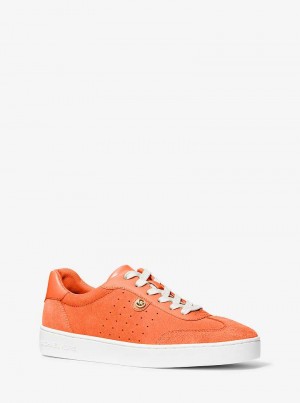 Michaelkors Scotty Suede Portocalii | SN-MK27401