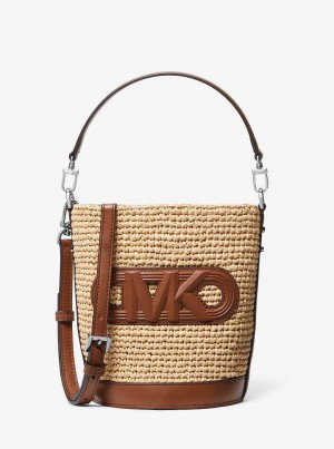 Michaelkors Townsend Small Straw Bej | SN-MK26812