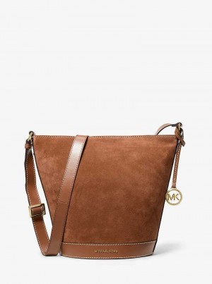 Michaelkors Townsend Topstitched Suede Maro | SN-MK27253