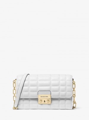 Michaelkors Tribeca Large Leather Convertible Albi | SN-MK27132